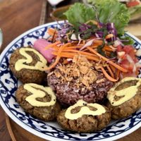 Falafel bowl  at Pure Vegan Heaven - Thong Sala in Koh Phangan