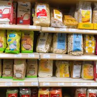 different ingredients  at Mueli in Linz