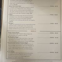 Menu   at The Little Red Fox Espresso in Siem Reap