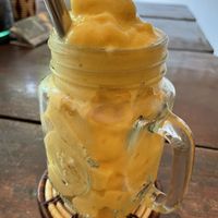 Sunshine smoothie, $2.50  at The Little Red Fox Espresso in Siem Reap