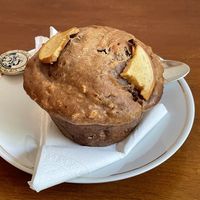  Vegan muffin, $1.50  at The Little Red Fox Espresso in Siem Reap