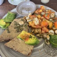 Half eaten, super tasty forgot the initial photo!   at The Little Red Fox Espresso in Siem Reap