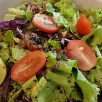 Fermented tea leaf salad at The Little Red Fox Espresso in Siem Reap