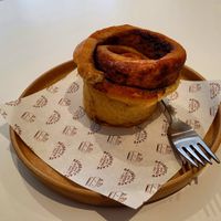 Cinnamon Classic. at Reubens Cafe & Coffee in Holyhead