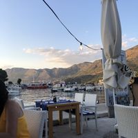 The view  at Konoba Ivan in Cavtat