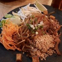 Pad thai veggie (demander sans oeuf) at Saïgon Cà Phê in Reims