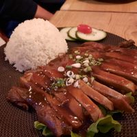 "Canard" veggie at Saïgon Cà Phê in Reims