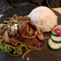 "Boeuf" veggie at Saïgon Cà Phê in Reims