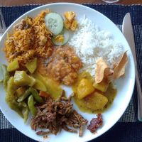 Buffets needn't be bland!   at Northern Station in Jaffna