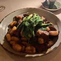Asian gnocchi  at De Binnenkomer Eetcafé in Alkmaar