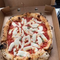 Margherita with vegan cheese.  at Oak & Grain - Maybe closed in Ullapool