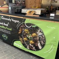 Extremely Vegan stall  at Extremely Vegan in Kingston Upon Thames