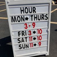 Hours - August 2022 at Kirtland Creamery in Kirtland