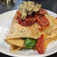 The bean... at Crêpe Café Sisters in Leavenworth