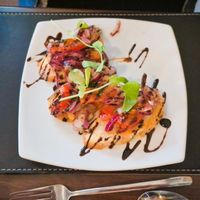 Bruschetta at The Old School Restaurant and Rooms in Inshegra