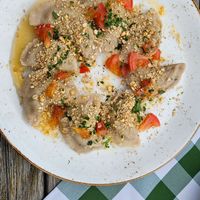 Vegane Schlipfkrapfen at Gasthof Glocknerblick in Arnig