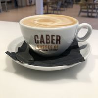 Oat flat white   at Coda Café Bar in Aberdeen