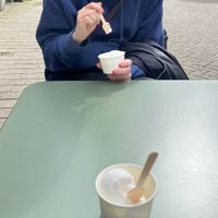 sticky rice ice creamm  at Piet Artisans of Flavour in The Hague