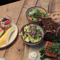 Vegan Brunch Board for two at Sidecar in Copenhagen