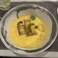 Tofu soup   at ECO Lifestyle & Lodge in Bathsheba