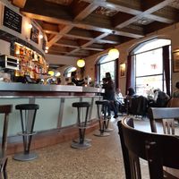 Interior at Café Pavón in Madrid