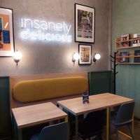 Inside at Studio Shawarma in Novi Sad