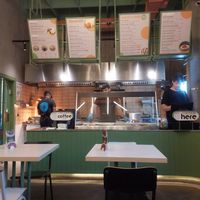 Inside at Studio Shawarma in Novi Sad