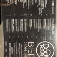 Menu 1  at Dog Haus in Richardson