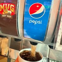 PEPSIIIIIIIIIII on tap—YES please!   at OMG Tacos - Richardson in Richardson