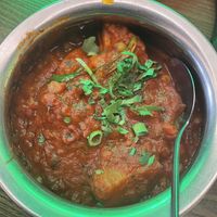 Vegetable chilli masala  at Lime Tree in Prestwich