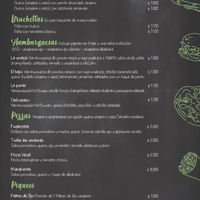 Menu plan at La Urraca Coffee - Maybe closed in Iquique