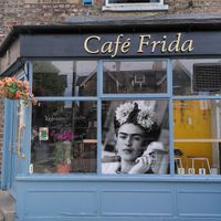 The café (July 2022) at Cafe Frida in York