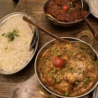 2 Vegan maincourses  at India Royale in Esbjerg