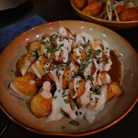 Garlic potatoes at Hail Lilith  in Footscray