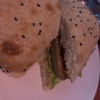 Steak sandwich with “chikken" protein   at Hail Lilith  in Footscray