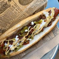   at Eh Wurst Vegane Würstelbar in Vienna