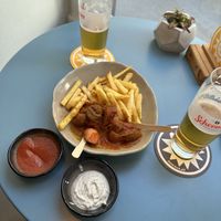 currywurst  at Eh Wurst Vegane Würstelbar in Vienna