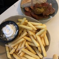 Currywurst  at Eh Wurst Vegane Würstelbar in Vienna