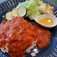 Tomato base vegetable curry  at Veggy Style in Kamakura