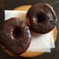 chocolate at Dun-Well Doughnuts in Brooklyn