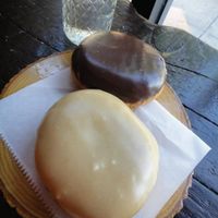 Vegan doughnuts galore at Dun-well Doughnuts, New York!  at Dun-Well Doughnuts in Brooklyn