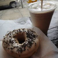 Vegan doughnuts galore at Dun-well Doughnuts, New York!  at Dun-Well Doughnuts in Brooklyn