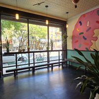 Inside at Dun-Well Doughnuts in Brooklyn