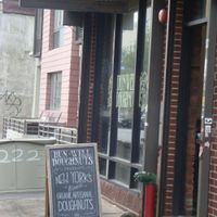 storefront at Dun-Well Doughnuts in Brooklyn