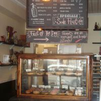 interior at Dun-Well Doughnuts in Brooklyn