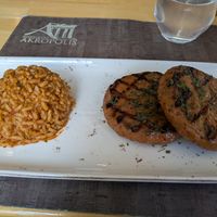 Meatless Bifteki at Akropolis in Modling