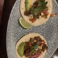 Plant based tacos (appetizer)  at Walt Disney World - Tiffins in Lake Buena Vista