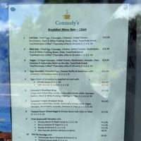   at Conneely's Cafe in Oughterard