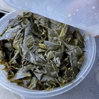 Collard greens are legit   at Majani in Chicago