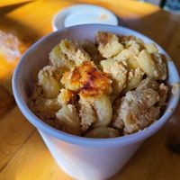 Mac and "cheese" at Majani in Chicago